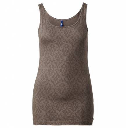 Jacquard Longtop – dark sand