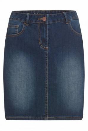 JEANSROCK DENIM MIT LEICHTER WASCHUNG