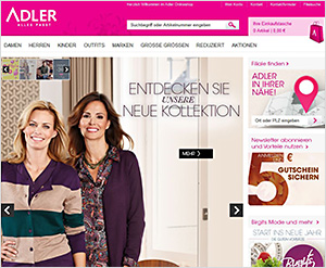 Adlermode.com Online Shop