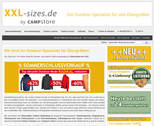 XXL-Sizes.de Online Shop